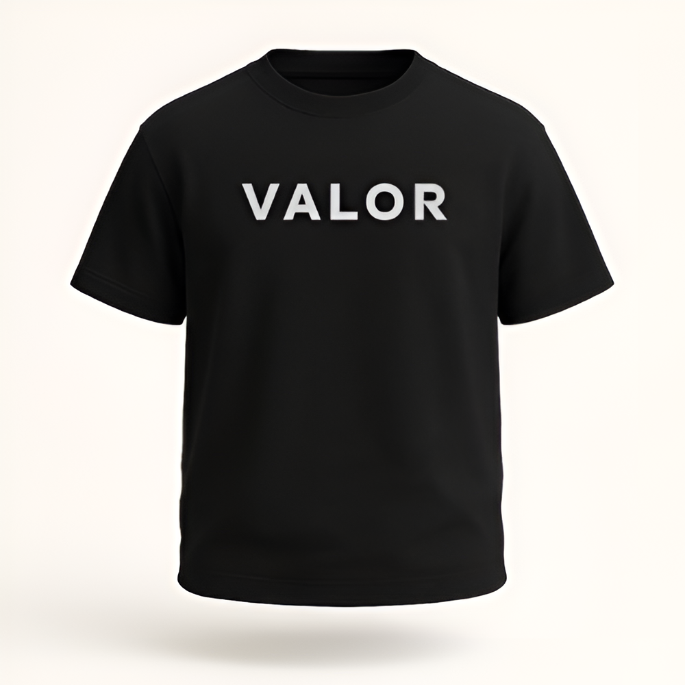 VALOR PREMIUM Plain T-Shirt