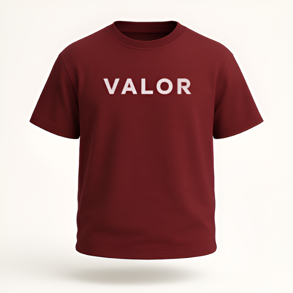 VALOR PREMIUM Plain T-Shirt