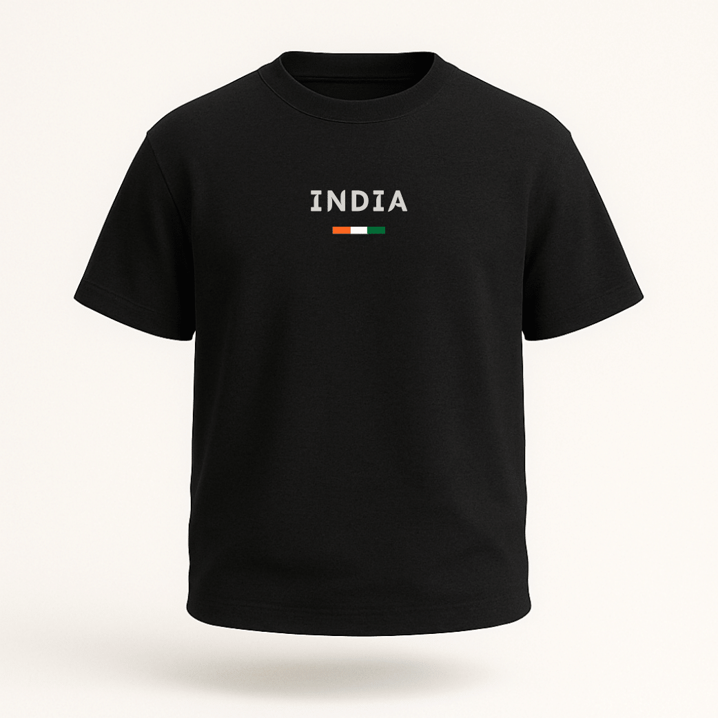 INDIA TRICOLOR Classic Fit T-Shirt