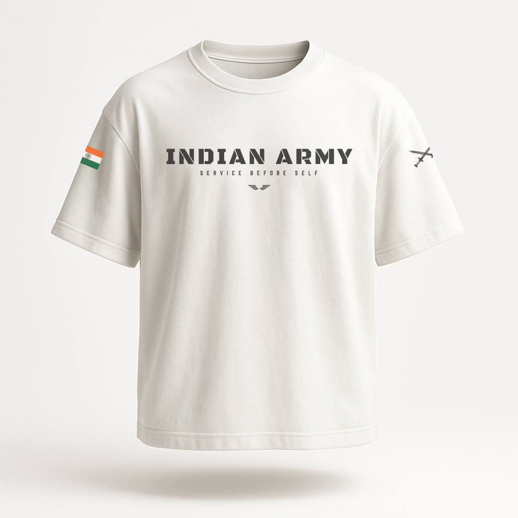 INDIAN ARMY Classic Fit T-Shirt