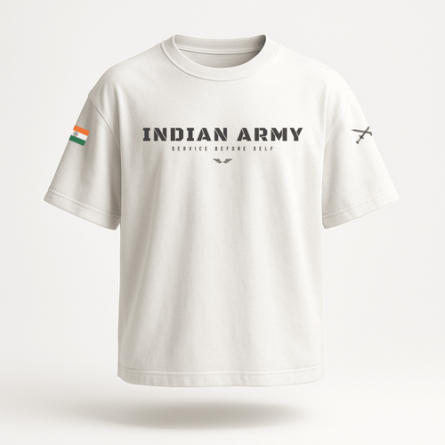 INDIAN ARMY Classic Fit T-Shirt