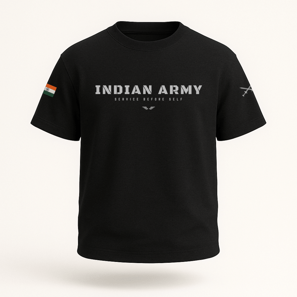 INDIAN ARMY Classic Fit T-Shirt