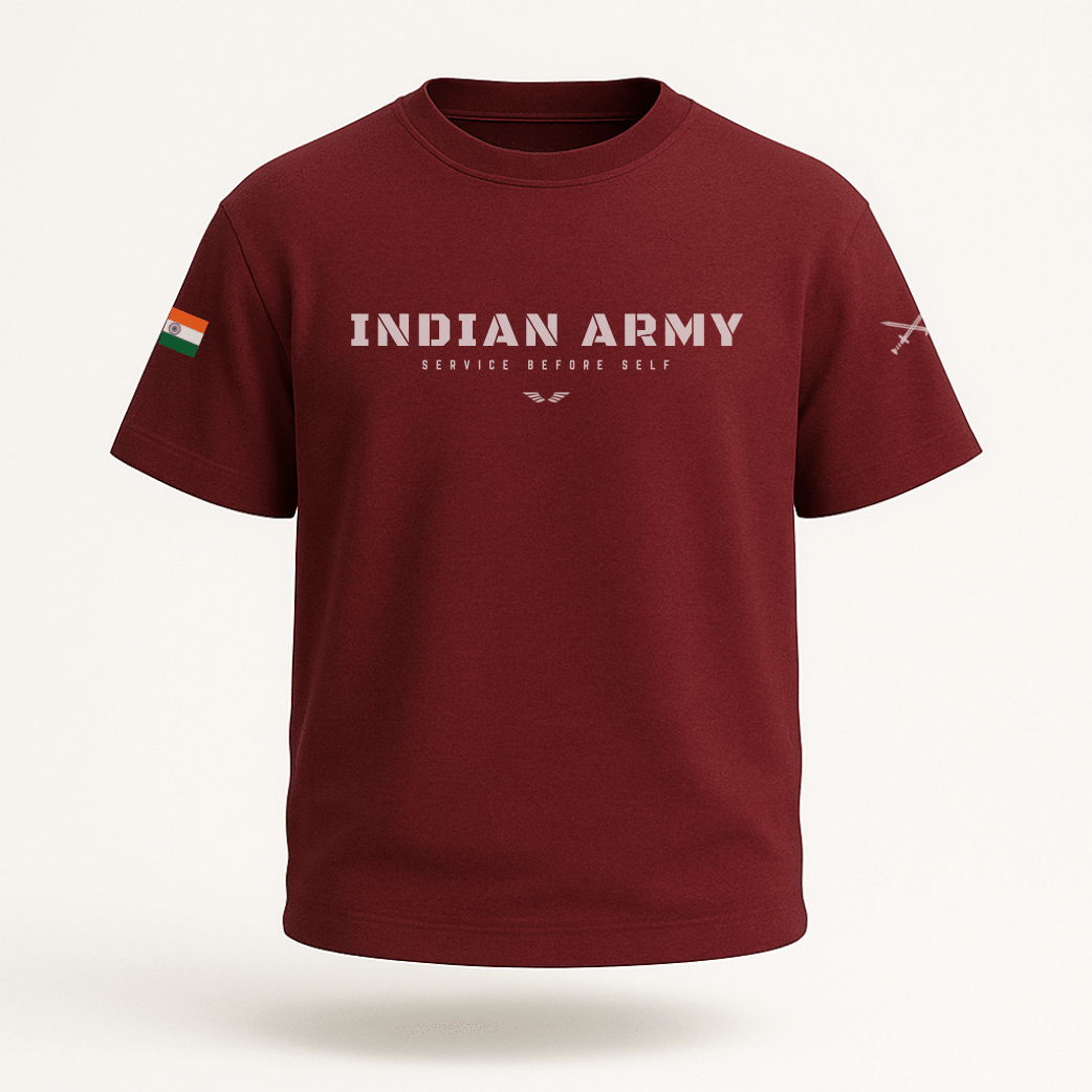 INDIAN ARMY Classic Fit T-Shirt